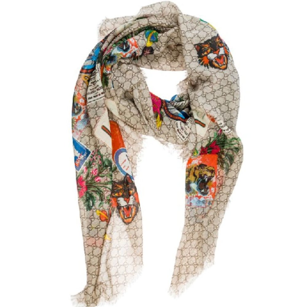 Gucci Courier Scarf
